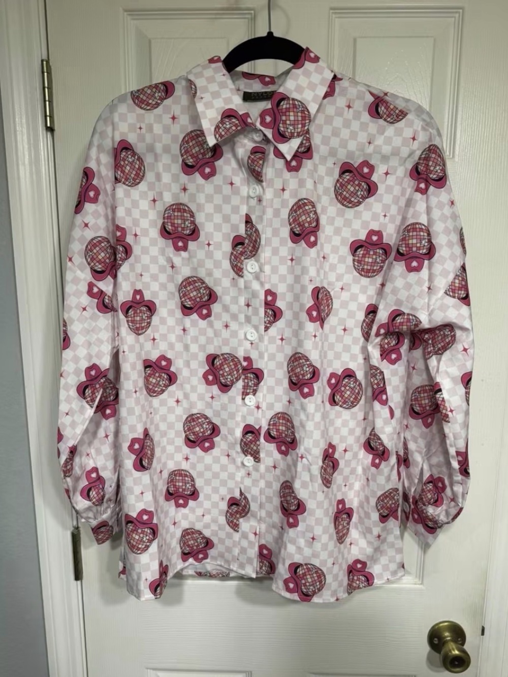 Women’s Disco Cowgirl button down shirt
